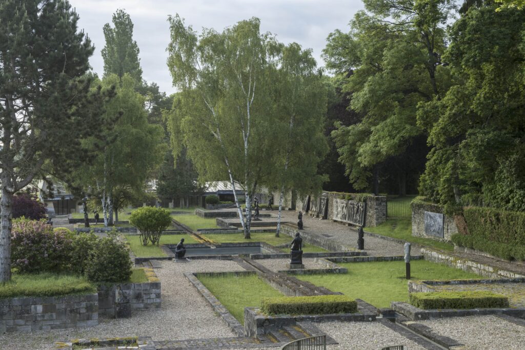 Jardin des bronzes de la Fondation de Coubertin. Alain Le Toquin, 2019.